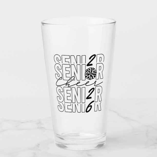 Verre Cheer Senior 2026 Drinking (Devant)