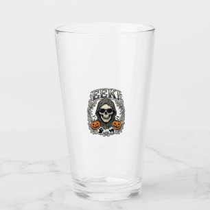 Verre Chemise Graphique Crâne Halloween Gravure Vintage 