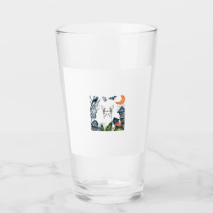 Verre Chemise tee cadre de fête effrayante