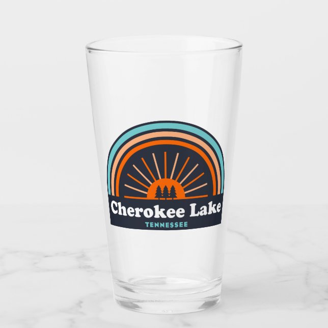 Verre Cherokee Lake Tennessee Rainbow (Devant)
