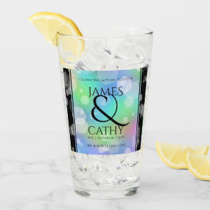 Verre Chic 14e 24e 34e 43e anniversaire du Mariage Opal