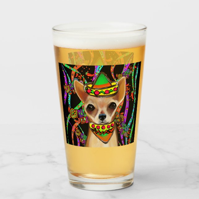 Verre Chihuahua Mexique (Devant (rempli))