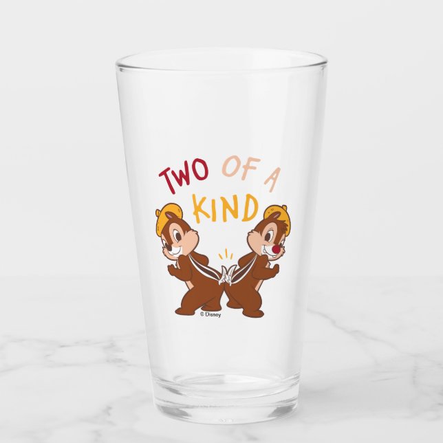 Verre Chip 'n Dale Deux d'un genre (Devant)