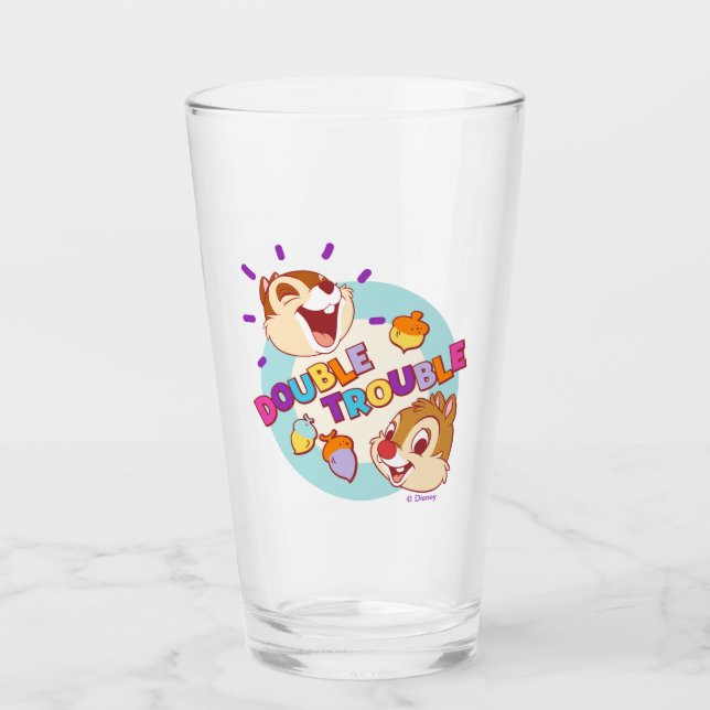 Verre Chip 'n Dale Double Trouble (Devant)