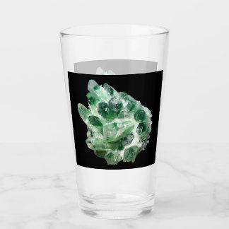 Verre Chlorite Quartz Rock Crystal Cluster