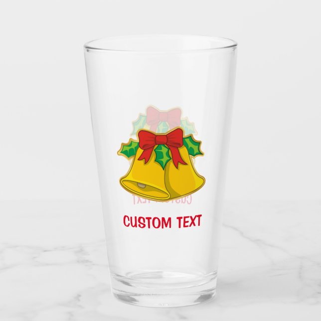 Verre Christmas Bells (Devant)