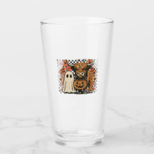 Verre Chute Cute Vache Highland Ghost Halloween
