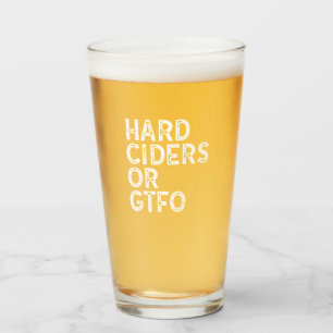 Verre Cidres durs ou GTFO