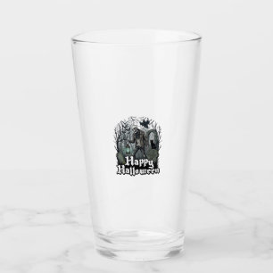 Verre Citerne de squelette de Halloween heureux Chat noi