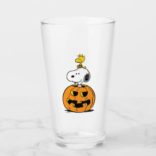 Verre Citrouille Snoopy & Woodstock