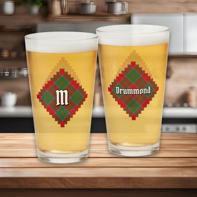 Verre Clan Drummond Tartan (Créateur téléchargé)
