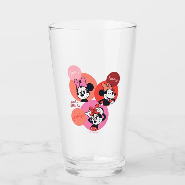 Verre Classy Sassy and a Little Bit Flashy Minnie (Devant)