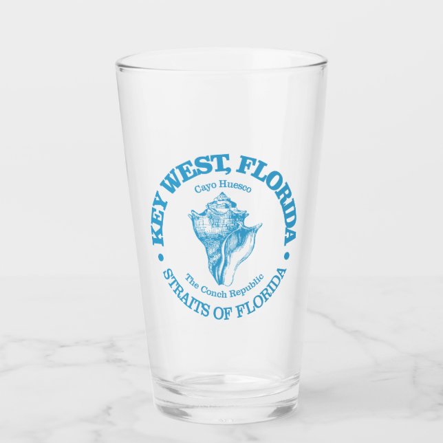 Verre Clé ouest (conque) (Devant)