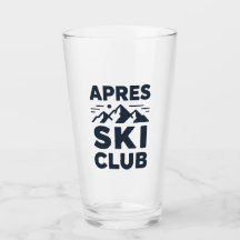 Club de ski après-ski Logo Montagne - Hiver person