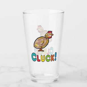 Verre Cluck de poulet
