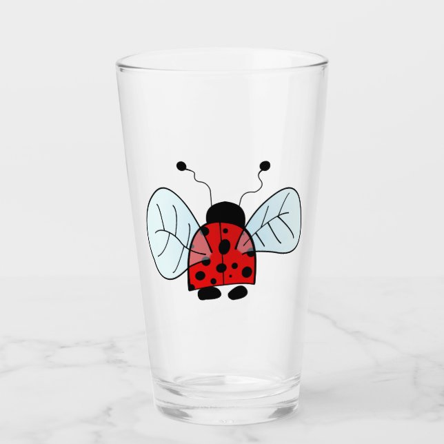 Verre Coccinelle (Devant)