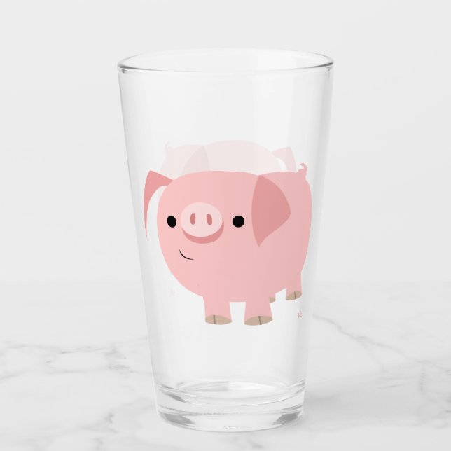 Verre Cochon de lait (Devant)