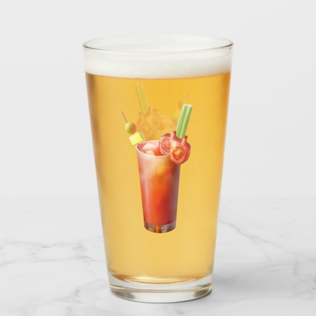 Verre Cocktail Creative Bloody Mary (Devant (rempli))