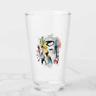 Verre Collage de graffiti de stormtrooper