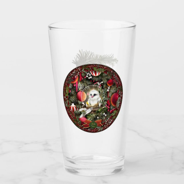 Verre Colombe bébé (Devant)