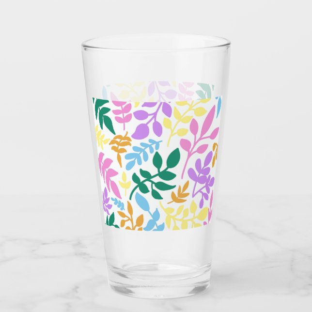 Verre Colorful foliage (Devant)