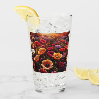 Verre Colorful Poppies
