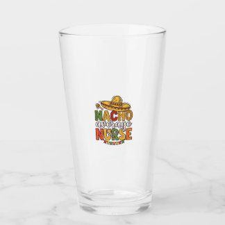 Verre Conception de chemise Nacho Average Nurse Cinco De