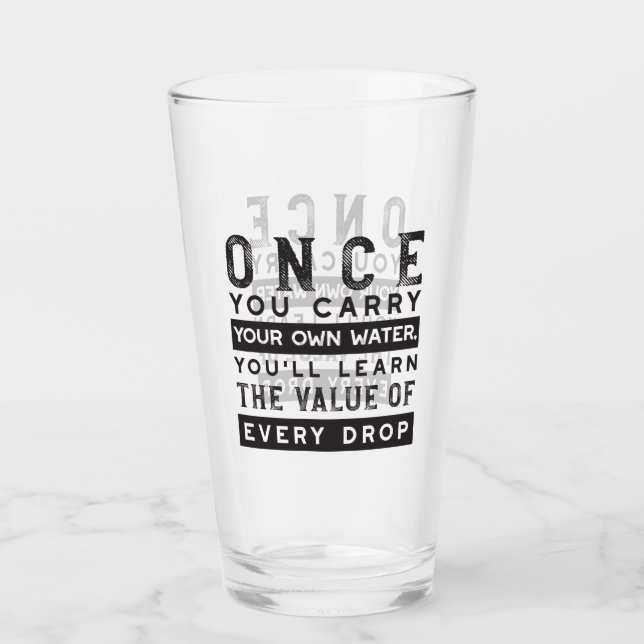 Verre Conception de devis de sagesse - Valeur de chaque  (Devant)