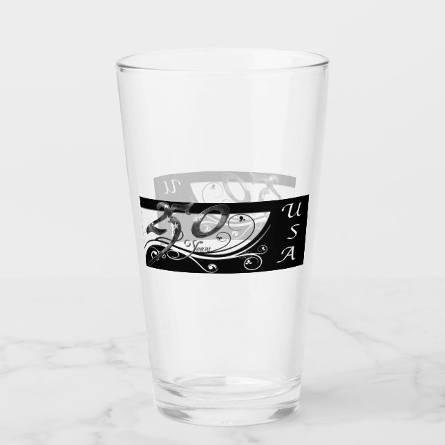 Verre conception USA 250 ans (Devant)