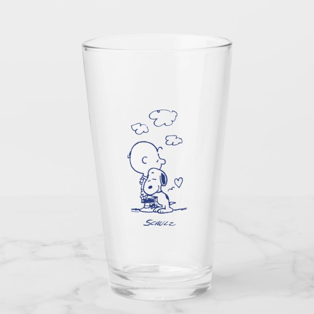 Verre Confort et sécurité | Charlie & Snoopy Hug (Devant)