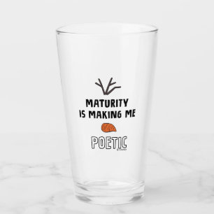 Verre Congelé 2 Olaf "La Maturité Me Rend Poétique"