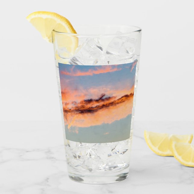 Verre consommation d'attraction (Devant glace)