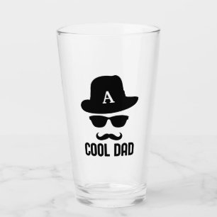 Verre Cool papa Meilleur DAD Jamais cool papa avec Monog