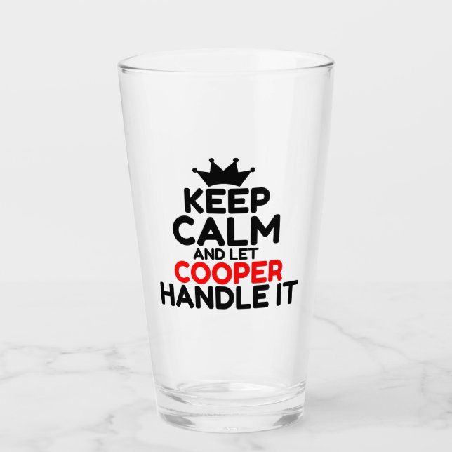VERRE COOPER (Devant)