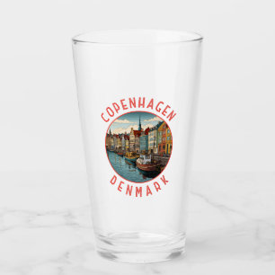 Verre Copenhagen Danemark Cercle en détresse rétrograde