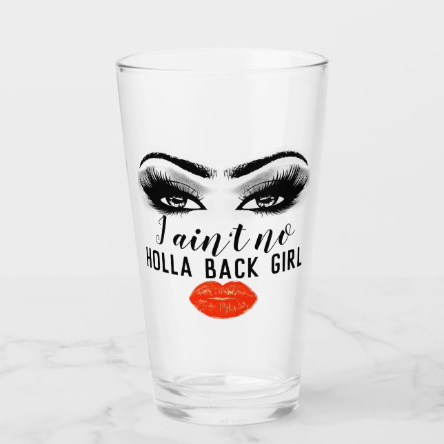 Verre Corail gris Fille Power Kiss Maquillage Lashes (Devant)