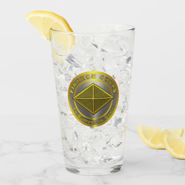 Verre Corps des finances  (Devant glace)