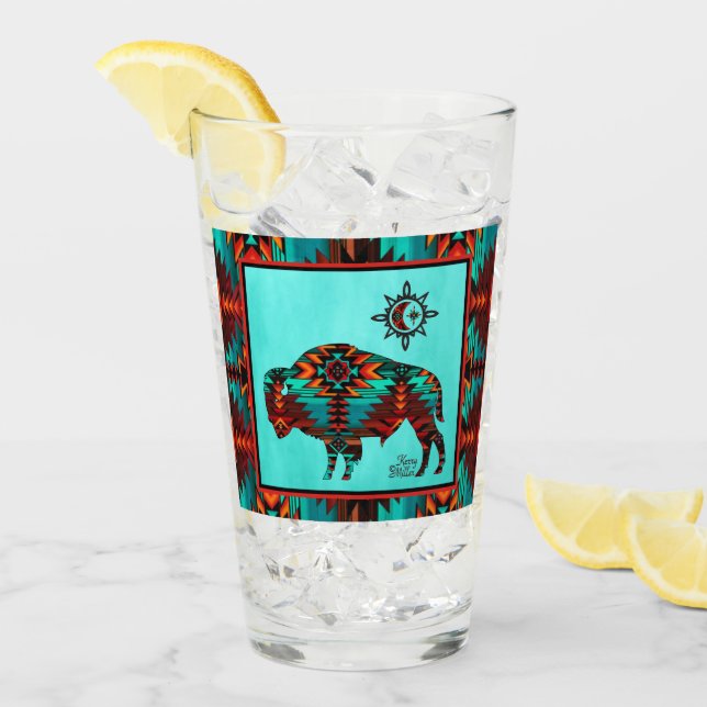 Verre Coupe Buffalo Glass du sud-ouest (Devant glace)