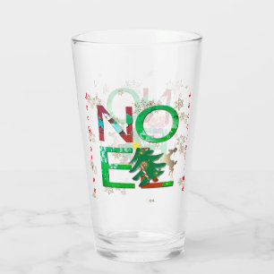 Verre Coupe Noel Glass