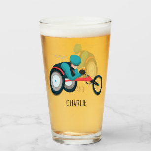 Verre Course en fauteuil roulant