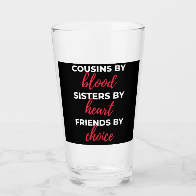 Verre Cousins By Blood Sisters (Devant)