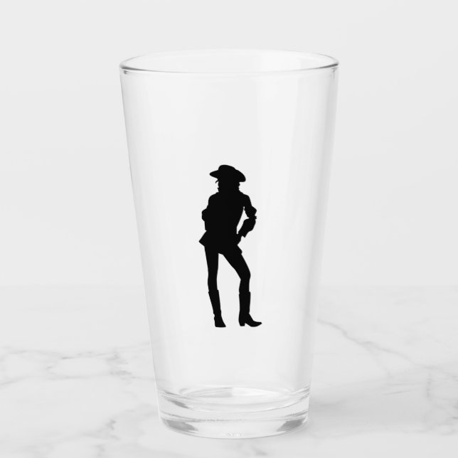 Verre Cowgirl (Devant)
