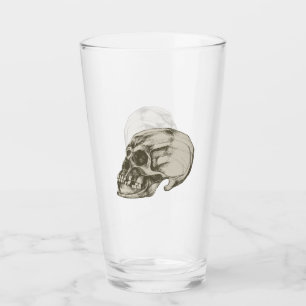 Verre Crâne Humain Effrayant