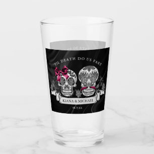 Verre Crânes Gothique Hallomariage Bourgogne ID866