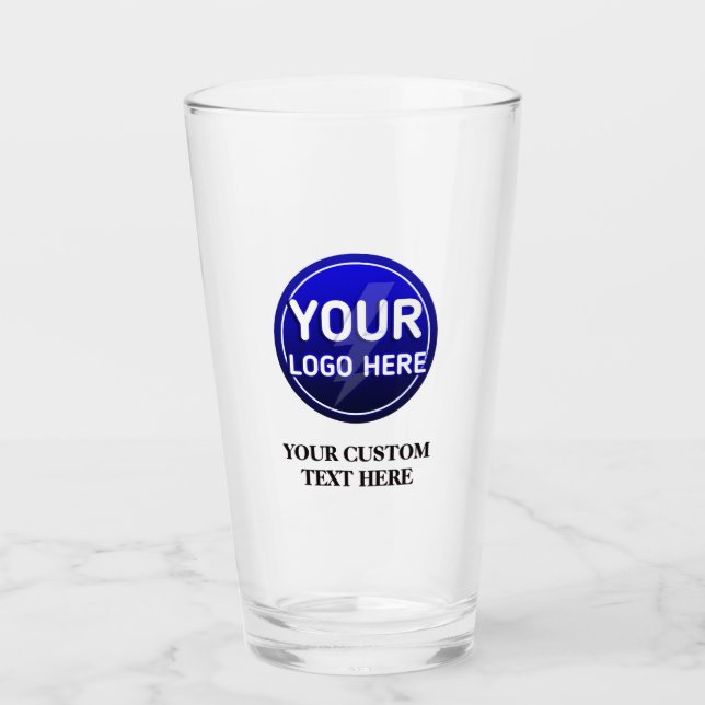 Verre Créez le logo personnalisé de votre propriétaire/m (Devant)