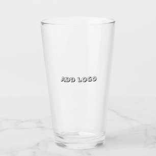 Verre Créez votre propre entreprise, logo, objet promoti