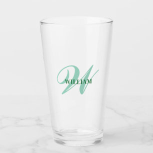Verre Créez Votre Propre Monogramme Personnalisé Et Nomm