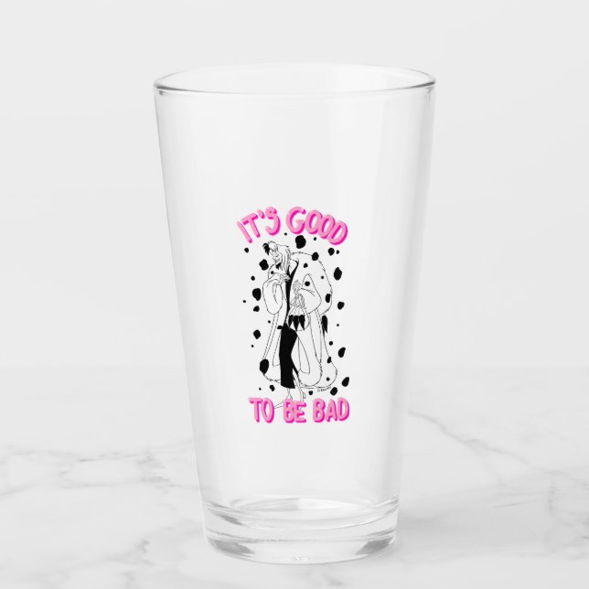 Verre Cruela de Vil| C'est bon d'être mauvais (Devant)