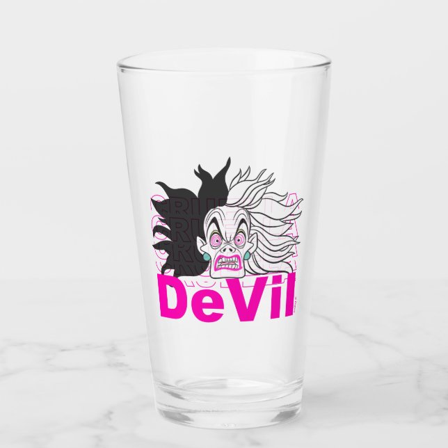 Verre Cruela de Vil| Dans une rage (Devant)