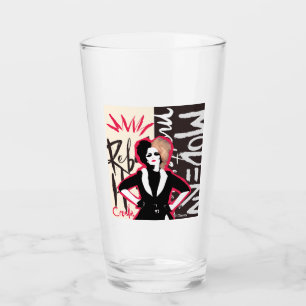 Verre Cruella Coeur rebelle - Chef-d'oeuvre moderne